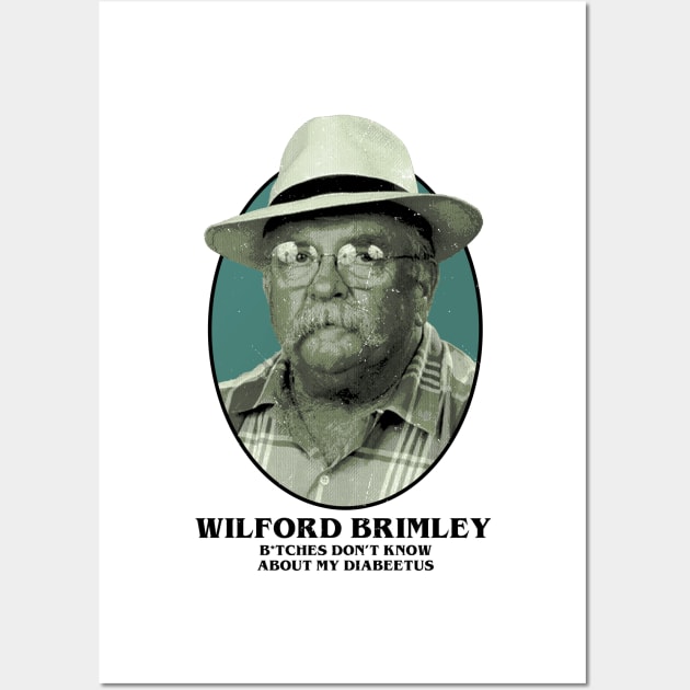 Wilford Brimley Wall Art by OliverIsis33